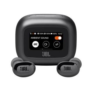 JBL Live Buds 3 - Black - True wireless Noise Cancelling bud-type earbuds - Hero Image of JBL Live Buds 3